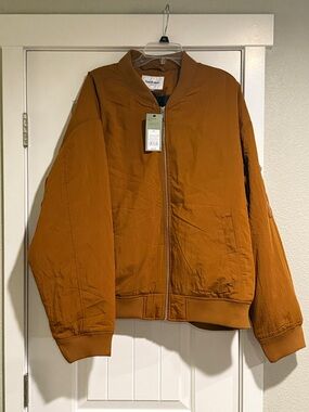 Goodfellow & Co Men's Brown Varsity Jacket